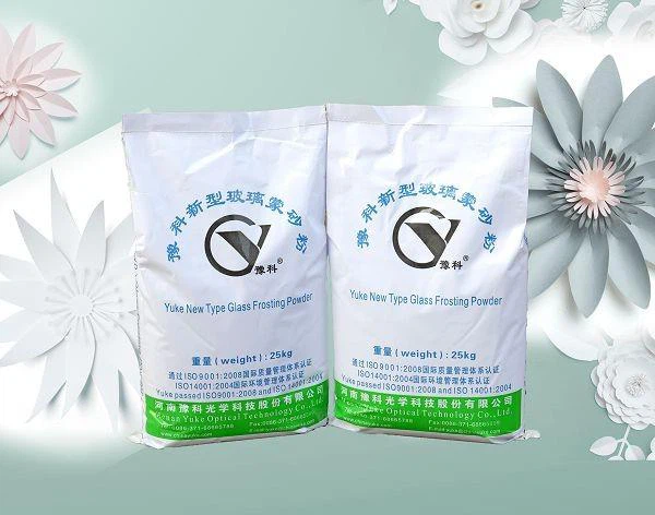 Bottles Glass Frosting Powder